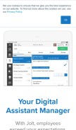 How joltup.com looks like on a mobile device such as an iPhone.