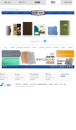 How journalbooks.com looks like on a mobile device such as an iPhone.