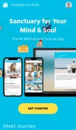 How journey.cloud looks like on a mobile device such as an iPhone.