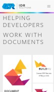 How jpedal.org looks like on a mobile device such as an iPhone.