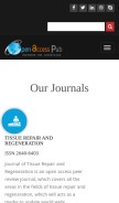 How jphi-healthcarejournals.net looks like on a mobile device such as an iPhone.