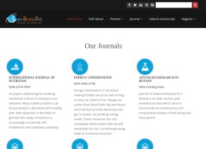 How jphi-healthcarejournals.net looks like on a tablet such as an iPad.