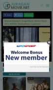 How juraganmovie.org looks like on a mobile device such as an iPhone.