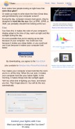 How justgetflux.com looks like on a mobile device such as an iPhone.