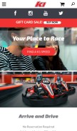How k1speed.com looks like on a mobile device such as an iPhone.