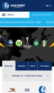 How kaagent.be looks like on a mobile device such as an iPhone.
