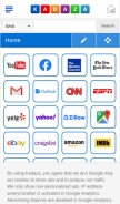 How kadaza.com looks like on a mobile device such as an iPhone.