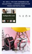 How kadopascher.com looks like on a mobile device such as an iPhone.