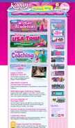 How kaganonline.com looks like on a mobile device such as an iPhone.