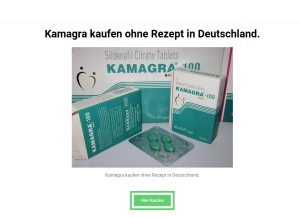 How kamagrakaufen.org looks like on a tablet such as an iPad.