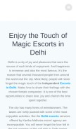 How kanikamalhotra.com looks like on a mobile device such as an iPhone.