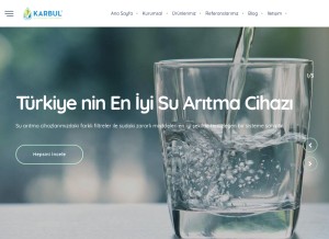 How karbulsuaritma.com looks like on a tablet such as an iPad.