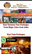 How kasitour.in looks like on a mobile device such as an iPhone.