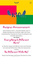 How kasra10design.com looks like on a mobile device such as an iPhone.