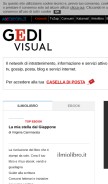 How kataweb.it looks like on a mobile device such as an iPhone.
