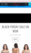 How kayokokoswimwear.ca looks like on a mobile device such as an iPhone.