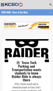 How kcbd.com looks like on a mobile device such as an iPhone.