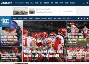 How kckingdom.com looks like on a tablet such as an iPad.