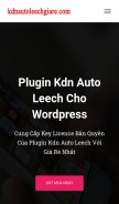 How kdnautoleechgiare.com looks like on a mobile device such as an iPhone.