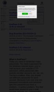How keepass.info looks like on a mobile device such as an iPhone.