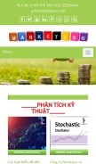 How keichy.com looks like on a mobile device such as an iPhone.