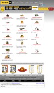 How kellytractor.com looks like on a mobile device such as an iPhone.