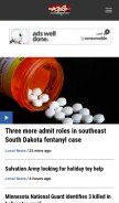 How keloland.com looks like on a mobile device such as an iPhone.