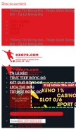 How keo79.com looks like on a mobile device such as an iPhone.