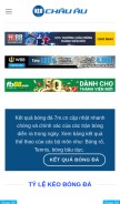 How keochauau.com looks like on a mobile device such as an iPhone.