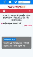 How keowin365.com looks like on a mobile device such as an iPhone.