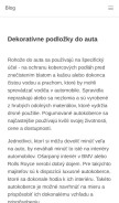 How kerko.sk looks like on a mobile device such as an iPhone.