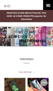 How kesucases.com looks like on a mobile device such as an iPhone.