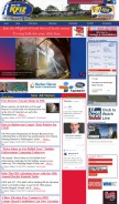 How kfiz.com looks like on a mobile device such as an iPhone.