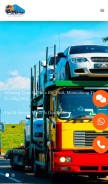 How khandelwalcartransport.com looks like on a mobile device such as an iPhone.