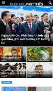 How khoahocphattrien.vn looks like on a mobile device such as an iPhone.