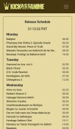 How kickassanime.rs looks like on a mobile device such as an iPhone.
