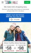 How kidbox.com looks like on a mobile device such as an iPhone.