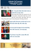 How kinhdoanhnet.vn looks like on a mobile device such as an iPhone.