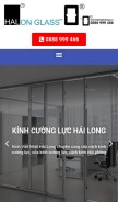 How kinhvietnhathailong.vn looks like on a mobile device such as an iPhone.