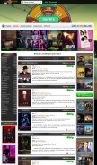 How kinokrad.co looks like on a mobile device such as an iPhone.