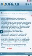 How kinos.to looks like on a mobile device such as an iPhone.