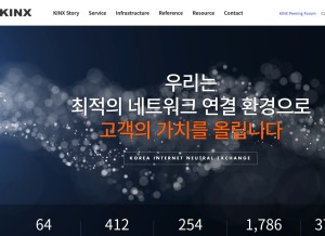 How kinxcdn.com looks like on a tablet such as an iPad.