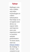 How kiplinger.com looks like on a mobile device such as an iPhone.
