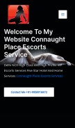 How kiyasendelhiservices.com looks like on a mobile device such as an iPhone.