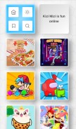 How kizimizi.uk looks like on a mobile device such as an iPhone.