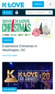 How klove.com looks like on a mobile device such as an iPhone.