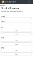 How klsescreener.com looks like on a mobile device such as an iPhone.