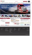 How knighttrans.com looks like on a mobile device such as an iPhone.