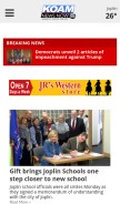 How koamnewsnow.com looks like on a mobile device such as an iPhone.