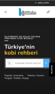 How kobilerim.com looks like on a mobile device such as an iPhone.